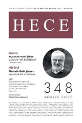 Hece Dergisi Sayı: 348 Aralık 2025