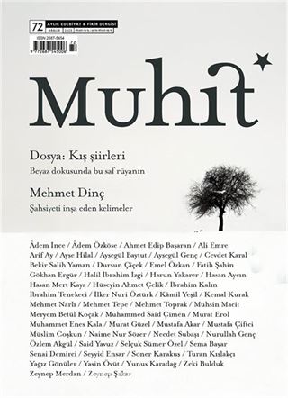 Muhit Dergi Aylık Edebiyat Dergisi Sayı:72 Aralık 2025
