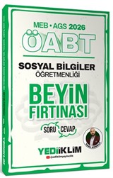 2026 MEB AGS ÖABT Sosyal Bilgiler Öğretmenliği Beyin Fırtınası Soru Cevap