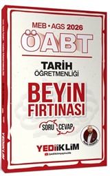 2026 MEB AGS ÖABT Tarih Öğretmenliği Beyin Fırtınası Soru Cevap