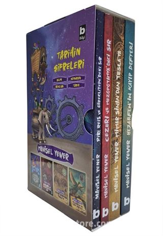 Tarihin Şifreleri Serisi (4 Kitap Kutulu Set)
