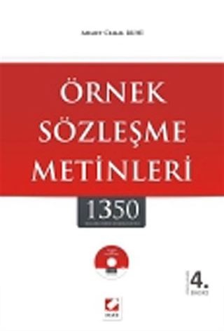 Örnek Sözleşme Metinleri (Cd'li)