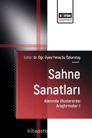 Sahne Sanatları Alanında Uluslararası Araştırmalar 1