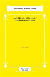 American Journal of Archaeology, 1906