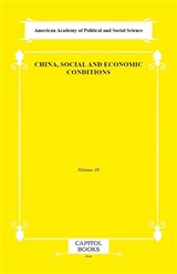 China, Social and Economic Conditions