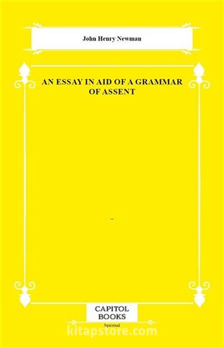 An Essay in Aid of a Grammar of Assent