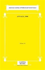 Annals, 1900