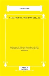 A Memoir of John Lowell, Jr.