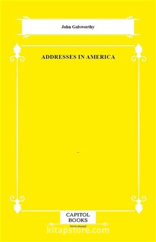 Addresses in America