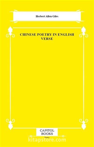 Chinese Poetry in English Verse