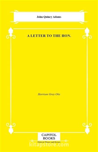 A Letter to the Hon.