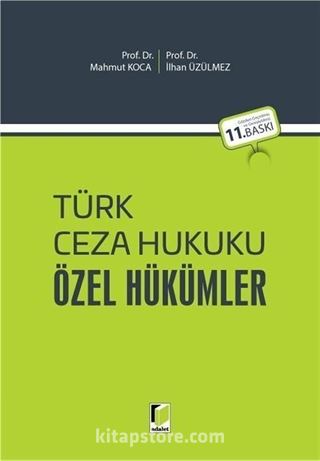 Türk Ceza Hukuku Özel Hükümler