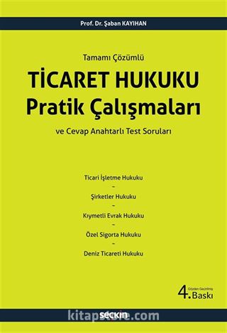Ticaret Hukuku Pratik Çalışmaları