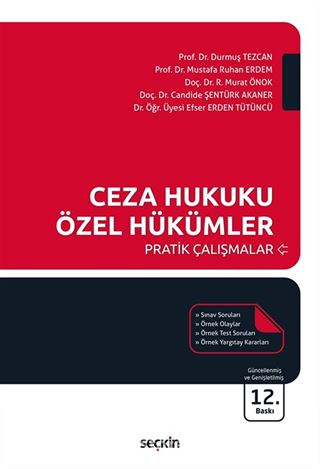 Ceza Hukuku Özel Hükümler Pratik Çalışmalar