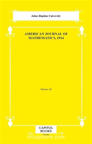 American Journal of Mathematics, 1914