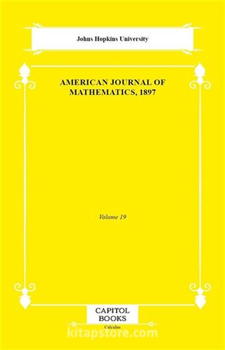 American Journal of Mathematics, 1897