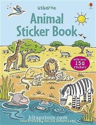 First Sticker Book Animals