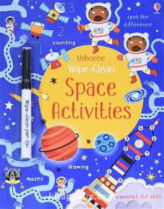 Wipe-Clean Space Activities