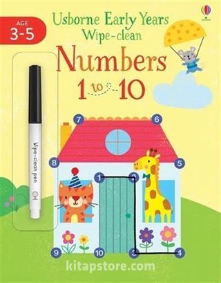 Early Years Wipe-Clean Numbers 1 to 10