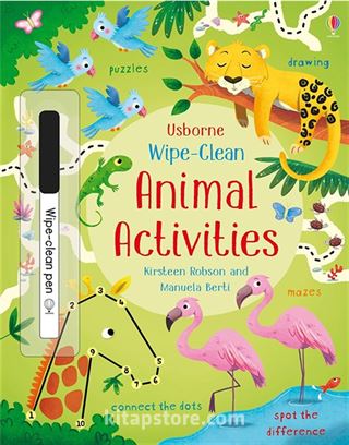 Wipe-Clean Animal Activities