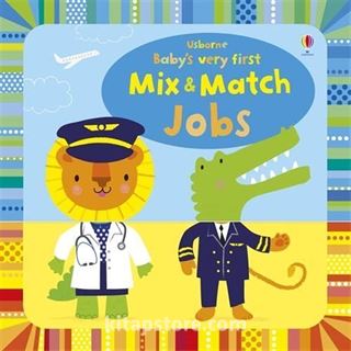 Usborne Baby's Very First Mix and Match Jobs
