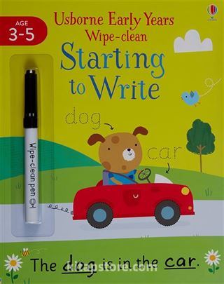 Early Years Wipe Clean Starting To Write