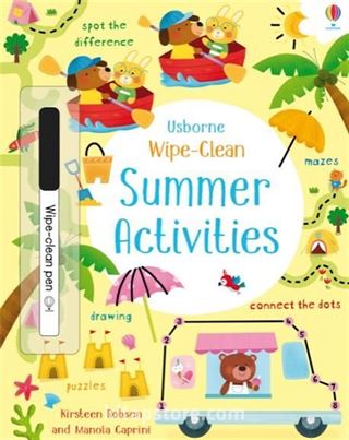 Wipe-Clean Summer Activities