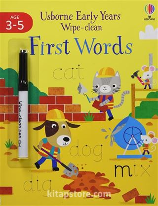 Early Years Wipe-Clean First Words
