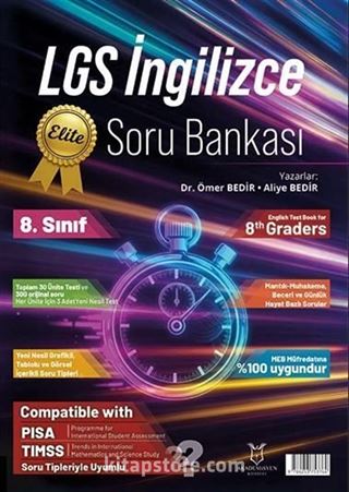 LGS (Liselere Geçiş Sınavı) İngilizce Elit Soru Bankası  İkiz Sorular