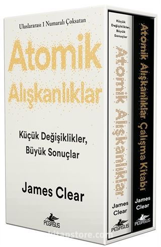 Atomik Alışkanlıklar Kutulu Özel Set: Atomik Alışkanlıklar + Atomik Alışkanlıklar Çalışma Kitabı (2 Kitap)