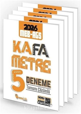 2026 MEB-AGS Tüm Dersler Kafametre 5 Deneme Çözümlü