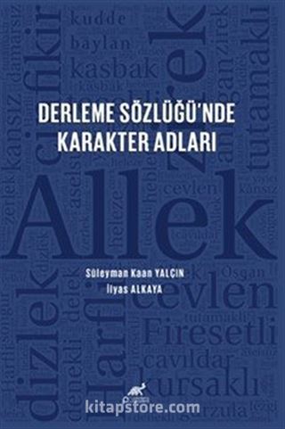 Derleme Sözlüğü'nde Karakter Adları
