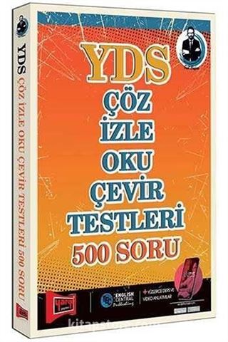 YDS Çöz İzle Oku Çevir Testleri 500 Soru