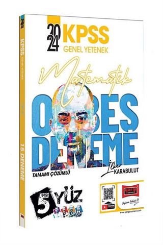 2024 KPSS 5Yüz Ekibi Matematik Tamamı Çözümlü 15 Deneme