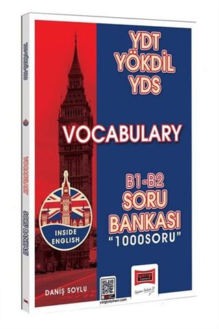2024 YDT YÖKDİL YDS Vocabulary (Kelime) B1-B2 Soru Bankası (1000 Soru)