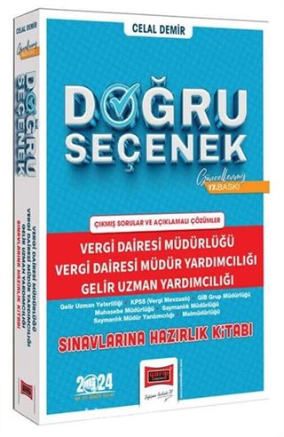 2024 (Doğru Seçenek) Vergi Dairesi Müdürlüğü, Vergi Dairesi Müdür Yardımcılığı, Gelir Uzman Yardımcılığı