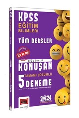 KPSS Eğitim Bilimleri Tüm Dersler Tamamı Çözümlü Konuşan 5 Deneme