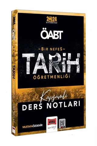 2024 ÖABT Bir Nefes Tarih Öğretmenliği Kapsamlı Ders Notları