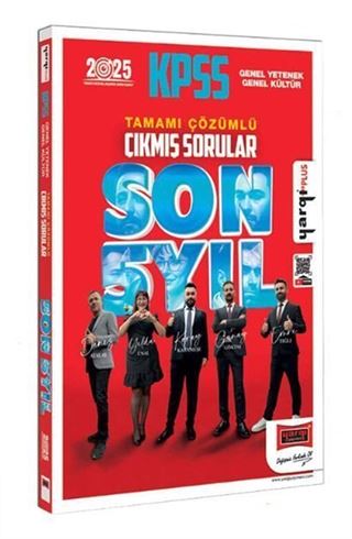 2025 KPSS GK-GY Tamamı Çözümlü Son 5 Yıl Çıkmış Sorular