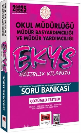 2025 MEB EKYS Hazırlık Kılavuzu Soru Bankası