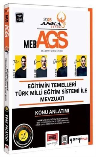 MEB-AGS Anka Serisi Eğitimin Temelleri Türk Milli Eğitim Sistemi ve Mevzuatı Konu Anlatımı