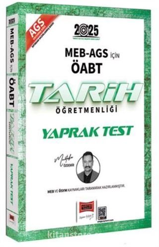 MEB-AGS ÖABT Tarih Öğretmenliği Yaprak Test