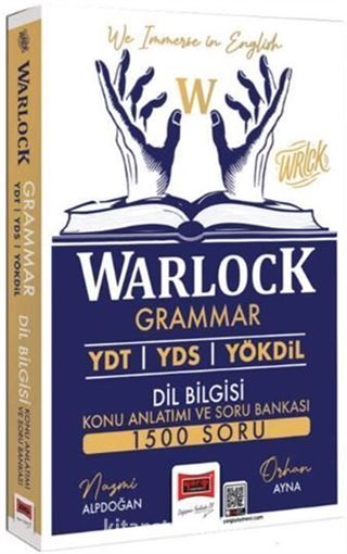 YDT YDS YÖKDİL Warlock Grammar Dil Bilgisi Konu Anlatımı ve Soru Bankası