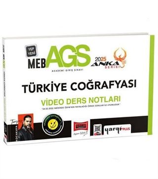 2025 MEB-AGS Anka Serisi Türkiye Coğrafyası Video Ders Notları