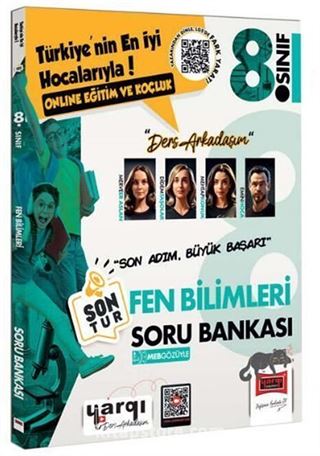 Yargı Ders Arkadaşım 8. Sınıf LGS Fen Bilimleri Son Tur Soru Bankası