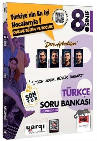 Yargı Ders Arkadaşım 8. Sınıf LGS Türkçe Son Tur Soru Bankası