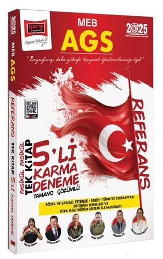 2025 MEB-AGS Referans Fasikül Fasikül Tek Kitap 5 Karma Deneme