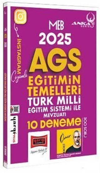 2025 MEB-AGS Eğitimin Temelleri Türk Milli Eğitim Sistemi ile Mevzuatı 10 Deneme