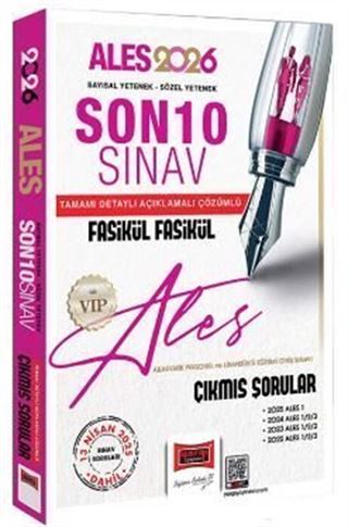 2026 ALES VIP Son 10 Sınav Fasikül Fasikül Çıkmış Sorular (13 Nisan 2025 Sınavı Dahil)