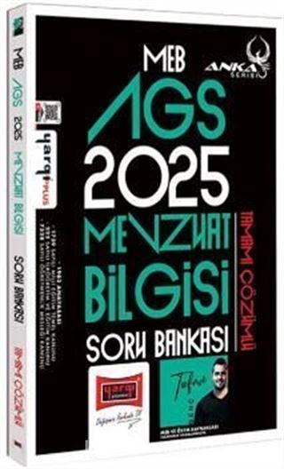 Yargı Yayınları 2025 MEB-AGS Anka Serisi Mevzuat Bilgisi Tamamı Çözümlü Soru Bankası (10 Deneme İlaveli)
